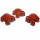 Jaspis Rot Schildkröte ca. 50 x 34 x 22 mm