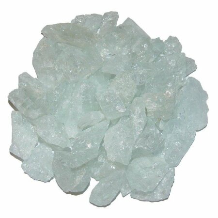 Aquamarin Beryll blau 50 g unbehandelte kleine Natur Rohstücke Wassersteine 3 - 5 cm