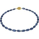 Edelstein Kette - Cyanit Collier, 925oo Silber...